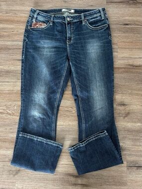 Rock&Roll womens midrise bootcut jeans. 34” x 31.” Great cond. Prelove. See info